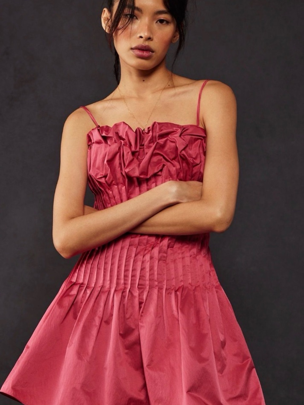 Rose Bud Mini Dress